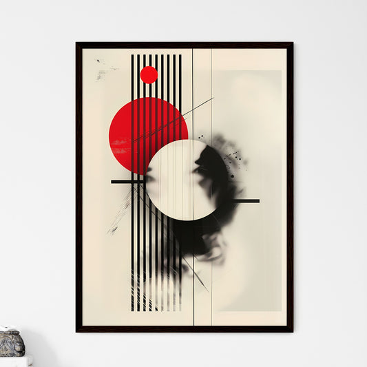 Geometric Art Canvas Painting - Framed Art Print