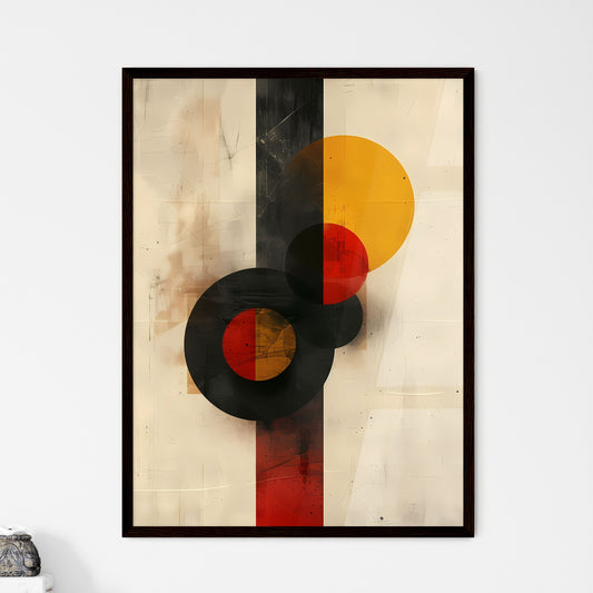Bauhaus Style Art - Framed Art Print