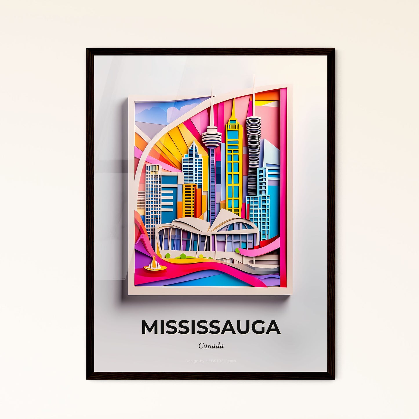 Vivid Mississauga, Canada - a city with a book in it