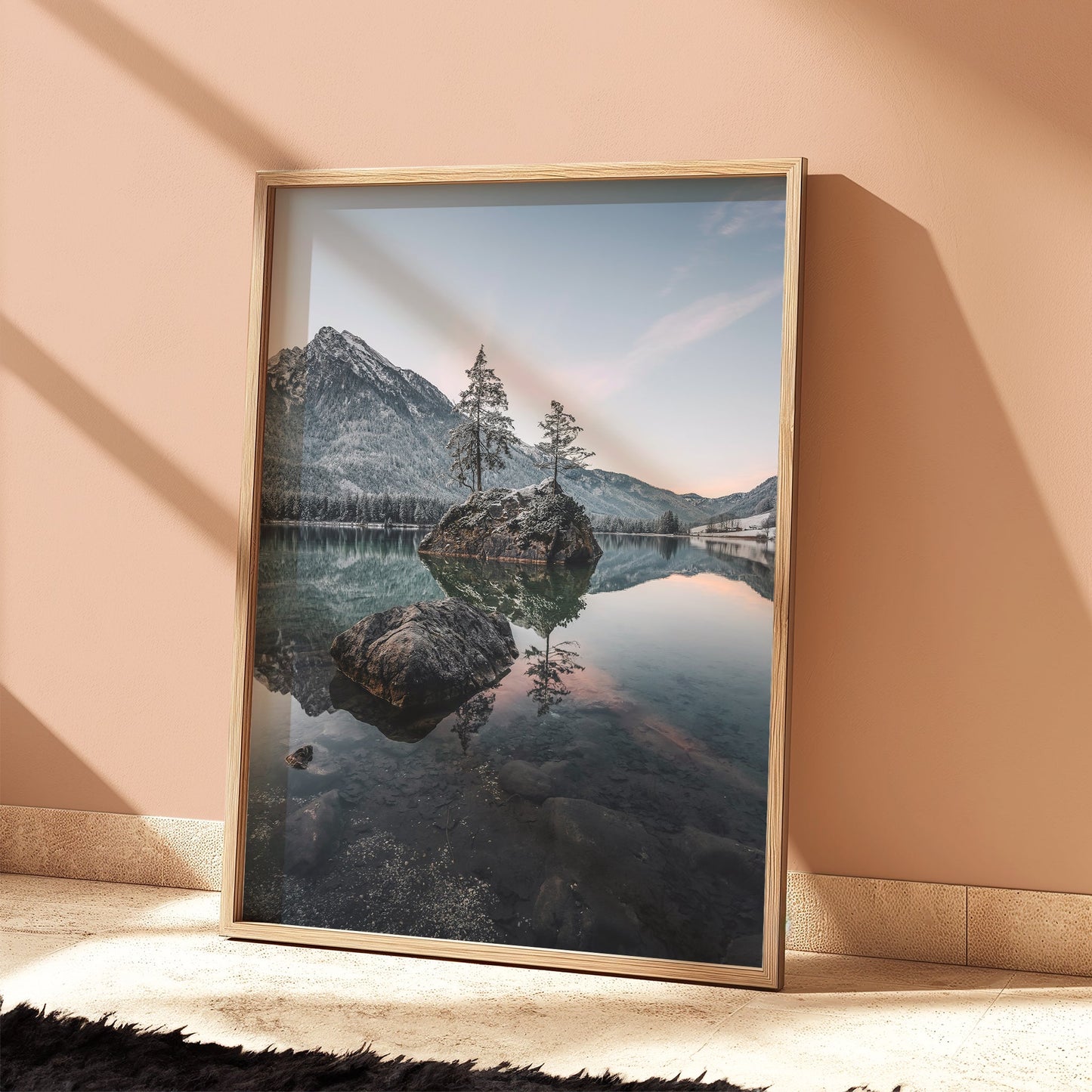 Hintersee Lake Print – Bavarian Alps Wall Art Photography