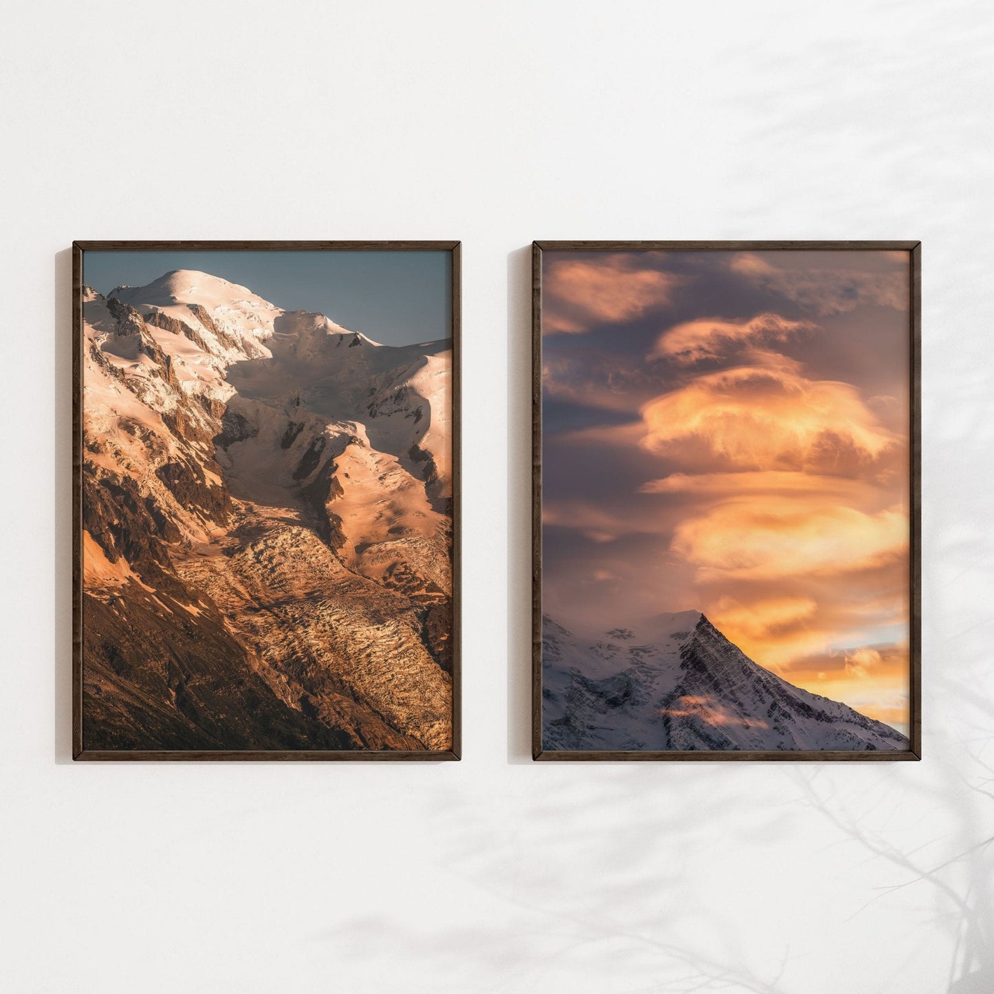 Mont Blanc & Aiguille du Goûter Wall Art Prints - Mountain Photography