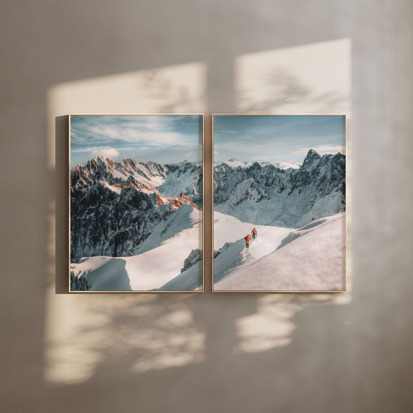 Aiguille du Midi Mountaineering – Alpine Photography Print Set