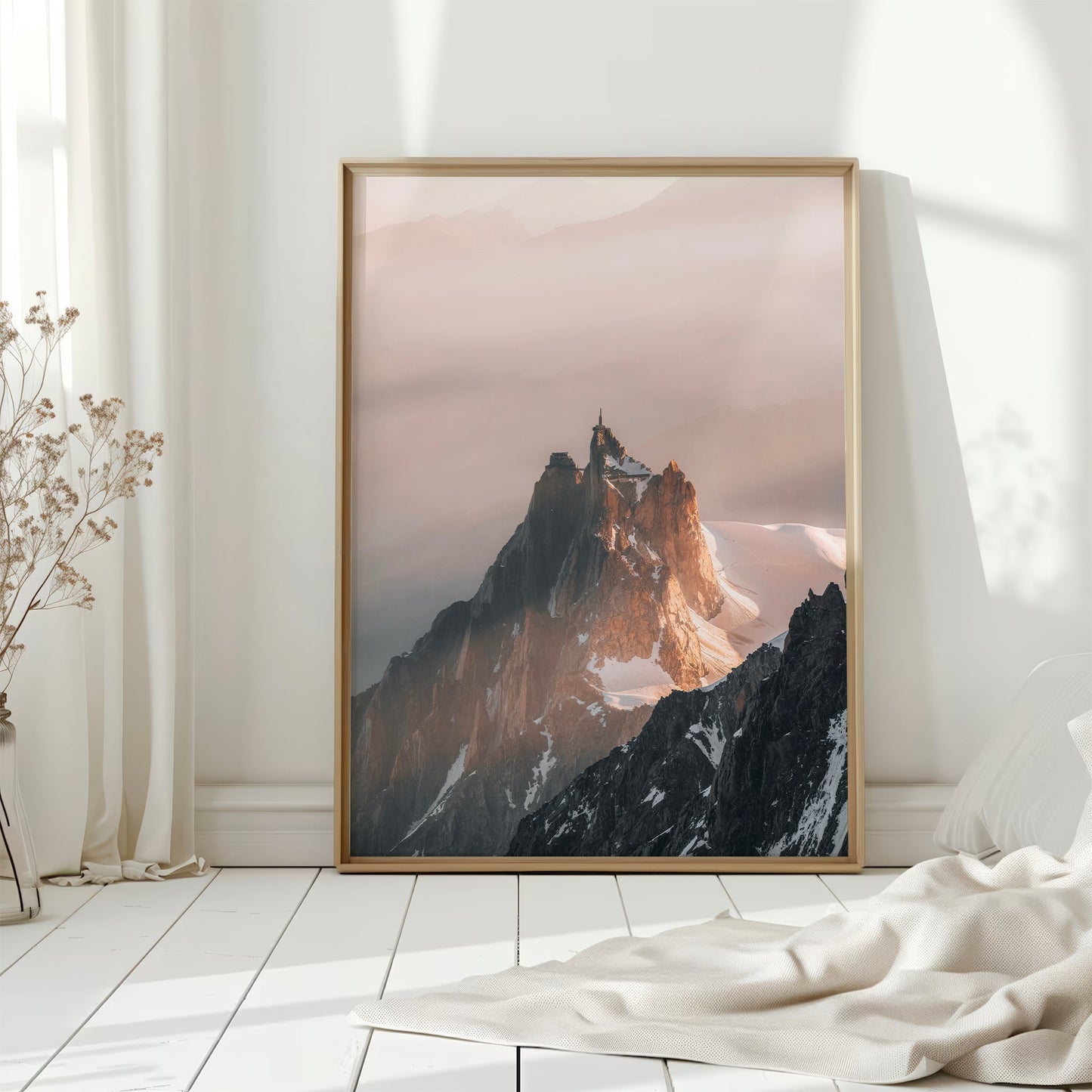Aiguille du Midi Print – Chamonix Mountain Wall Art Photography