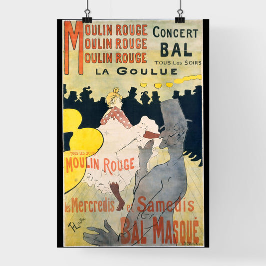 Moulin Rouge: La Goulue – Henri de Toulouse-Lautrec Poster