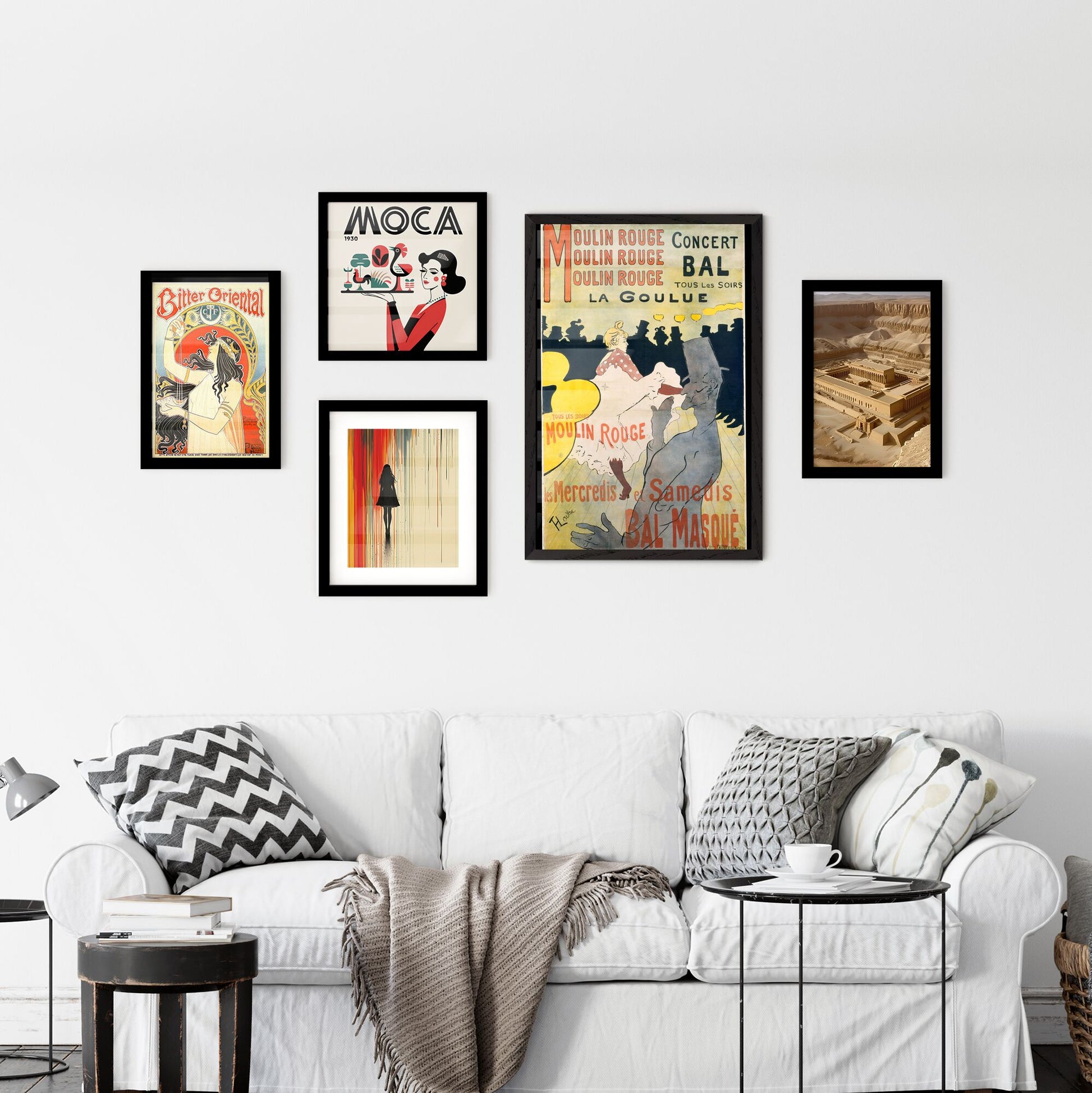 Wall Art with Moulin Rouge: La Goulue – Henri de Toulouse-Lautrec