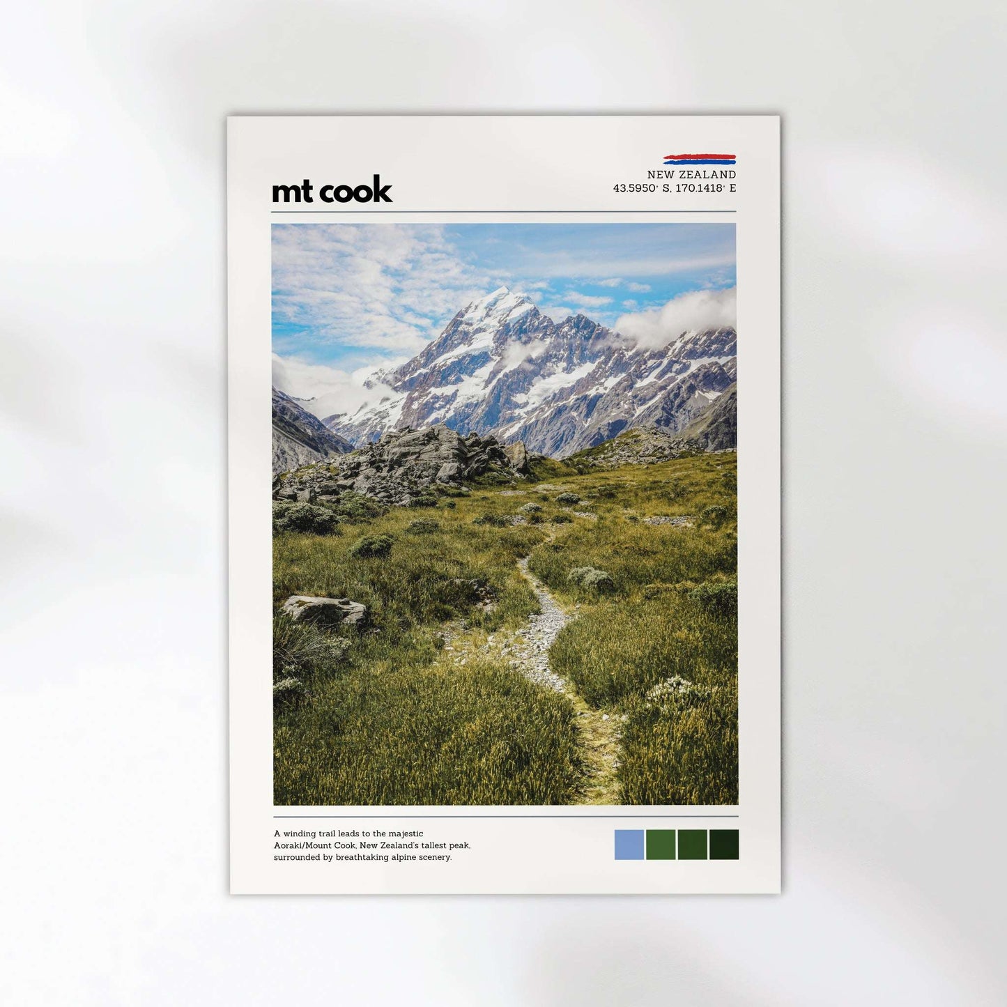 Aoraki / Mount Cook, New Zealand