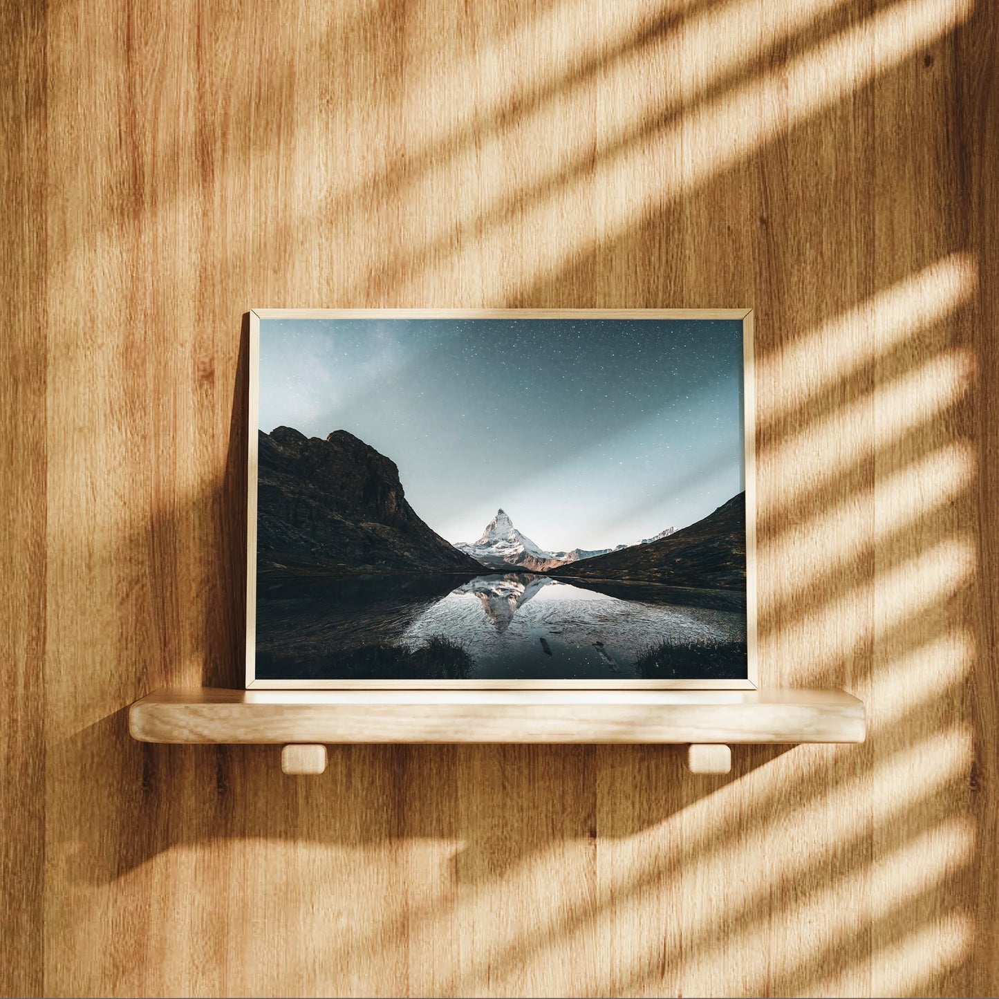 Matterhorn Reflected in Rifflesee, Switzerland