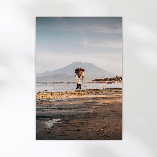 Seaweed Farmer, Nusa Lembongan, Bali