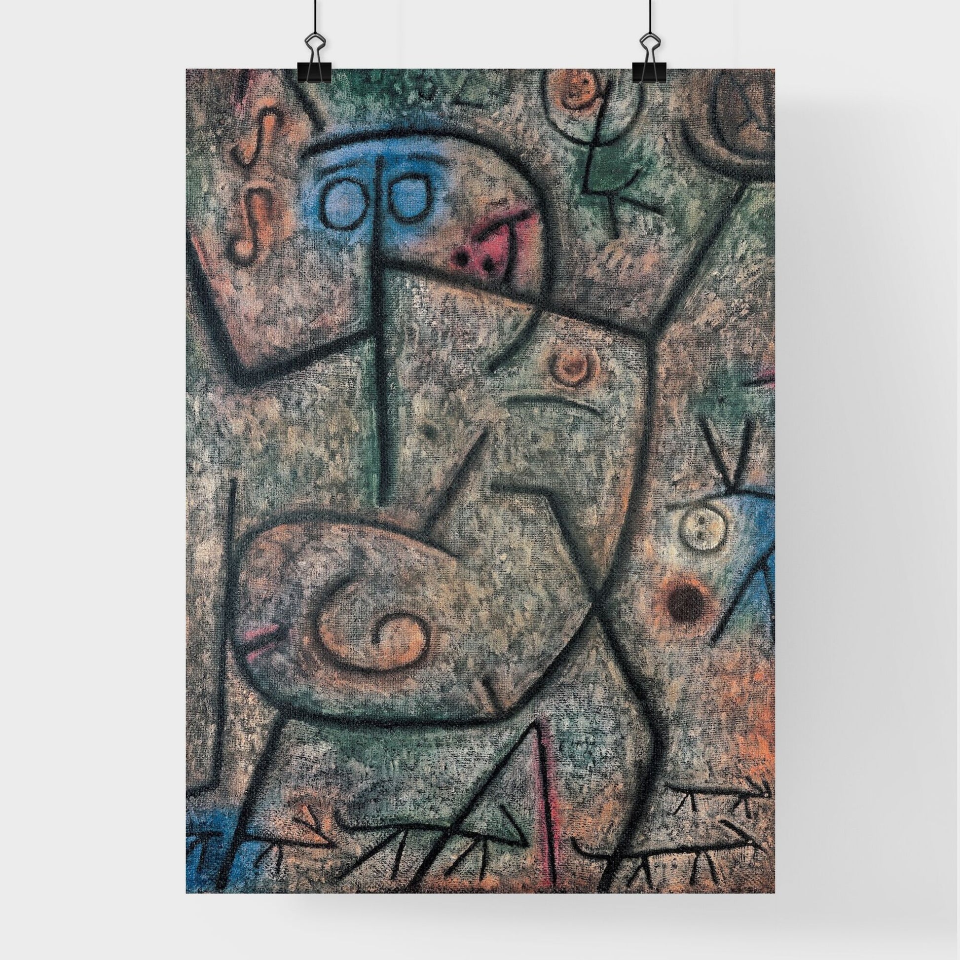 Oh! These Rumors! – Paul Klee Poster