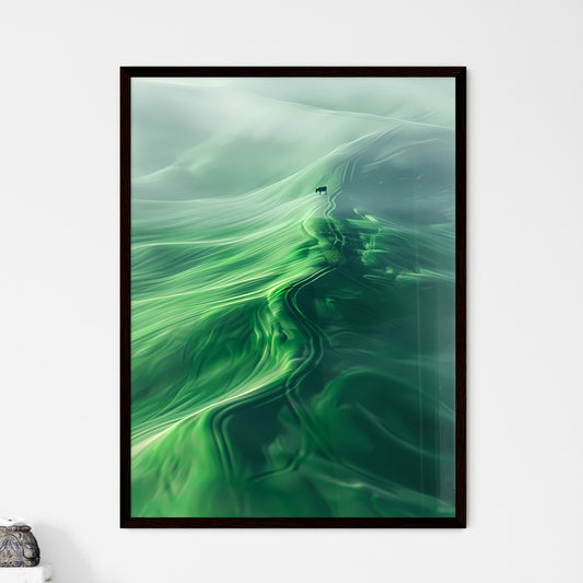 Vibrant Painted Grassland Pan Wall Art