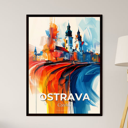 Vibrant Ostrava, Czechia - A Painting Of A City