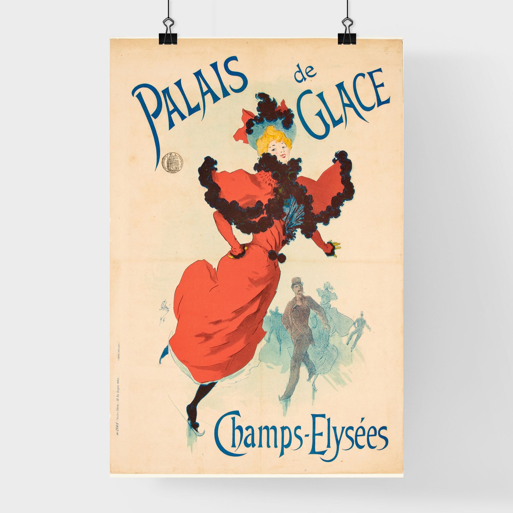 Palais de Glace Champs Elysées – Jules Chéret Poster