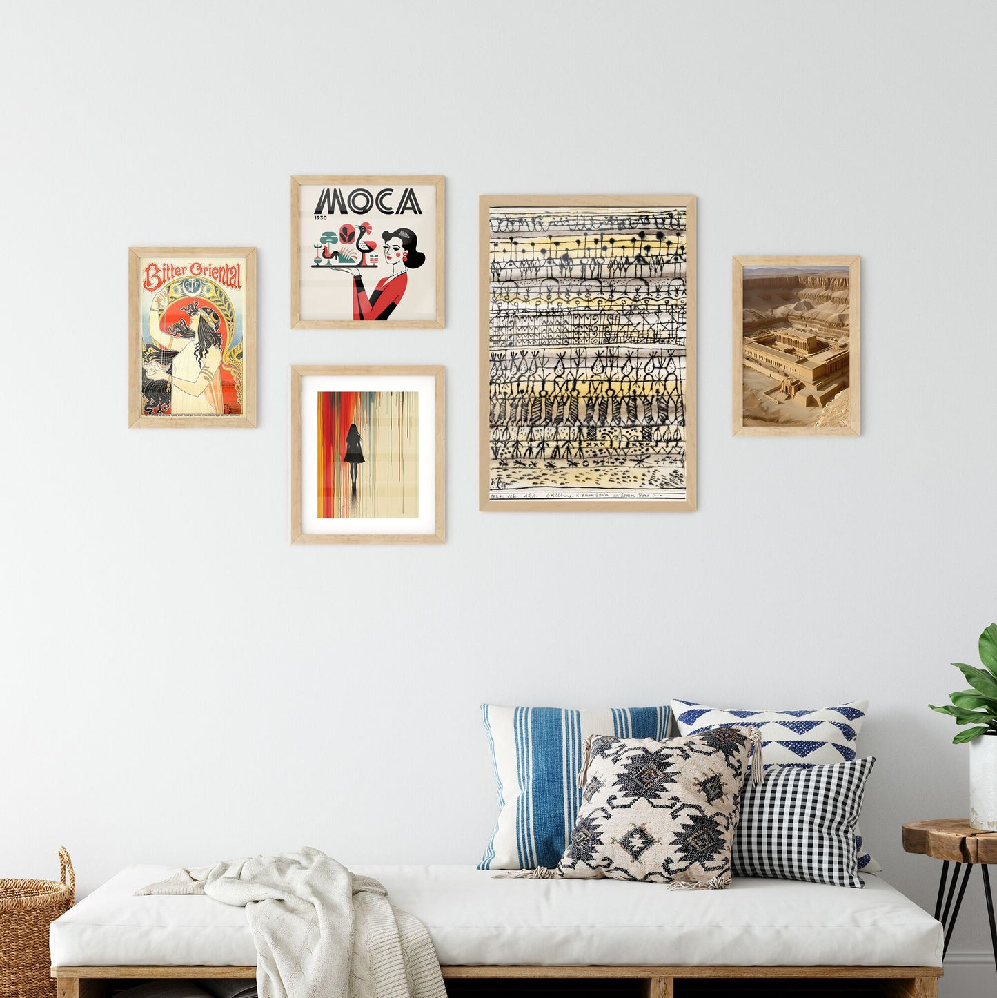 Wall Art with Paul Klee – ERA. Cooling in a Hot Zone Garden