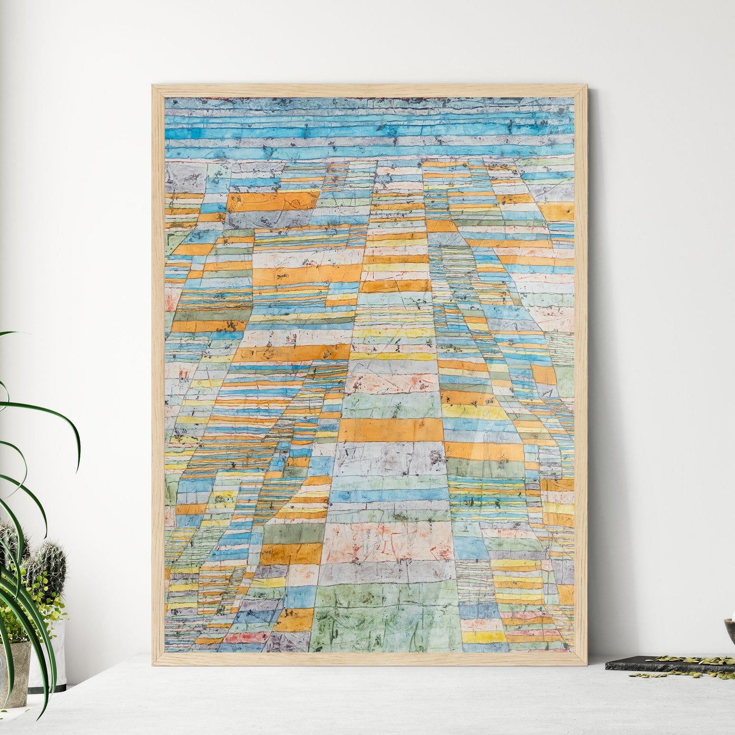 Paul Klee – Hauptweg und Nebenwege Art Print