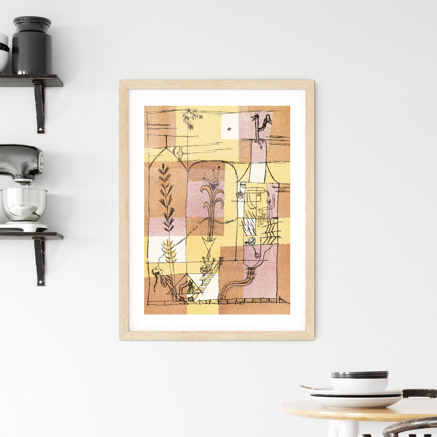 Framed Print of Paul Klee – In the Spirit of Hoffmann