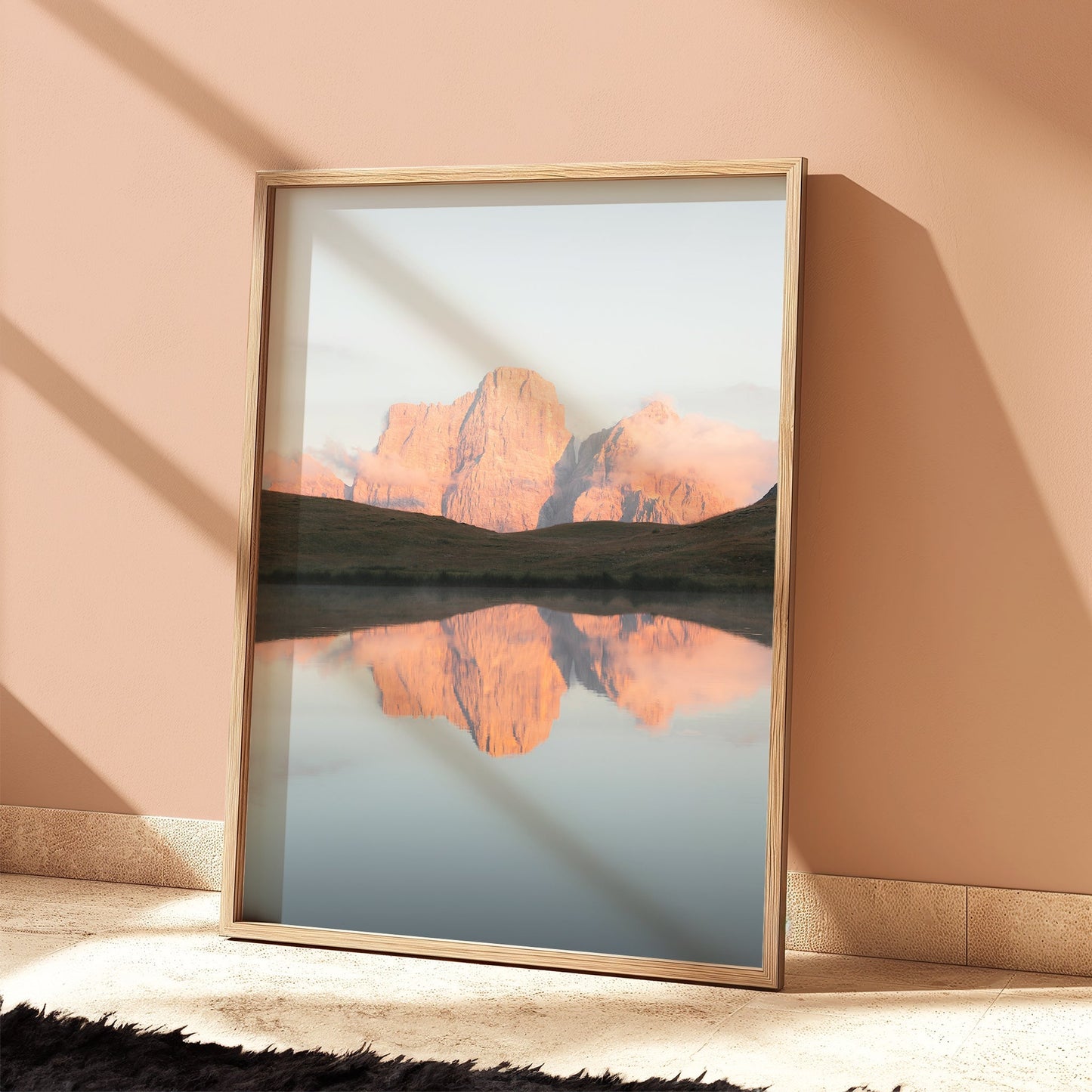 Lago delle Baste Print – Dolomites Mountain Wall Art