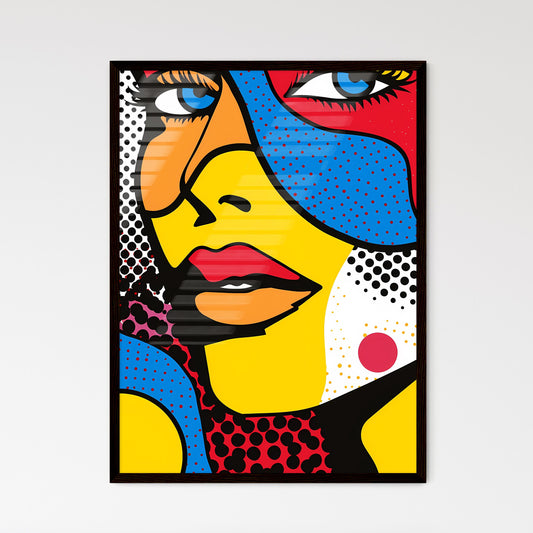 Playful Pop Art Woman: Bold, Graphic, Energetic, Lively, Vibrant, Expressive, Contemporary, Youthful, Minimalist Default Title