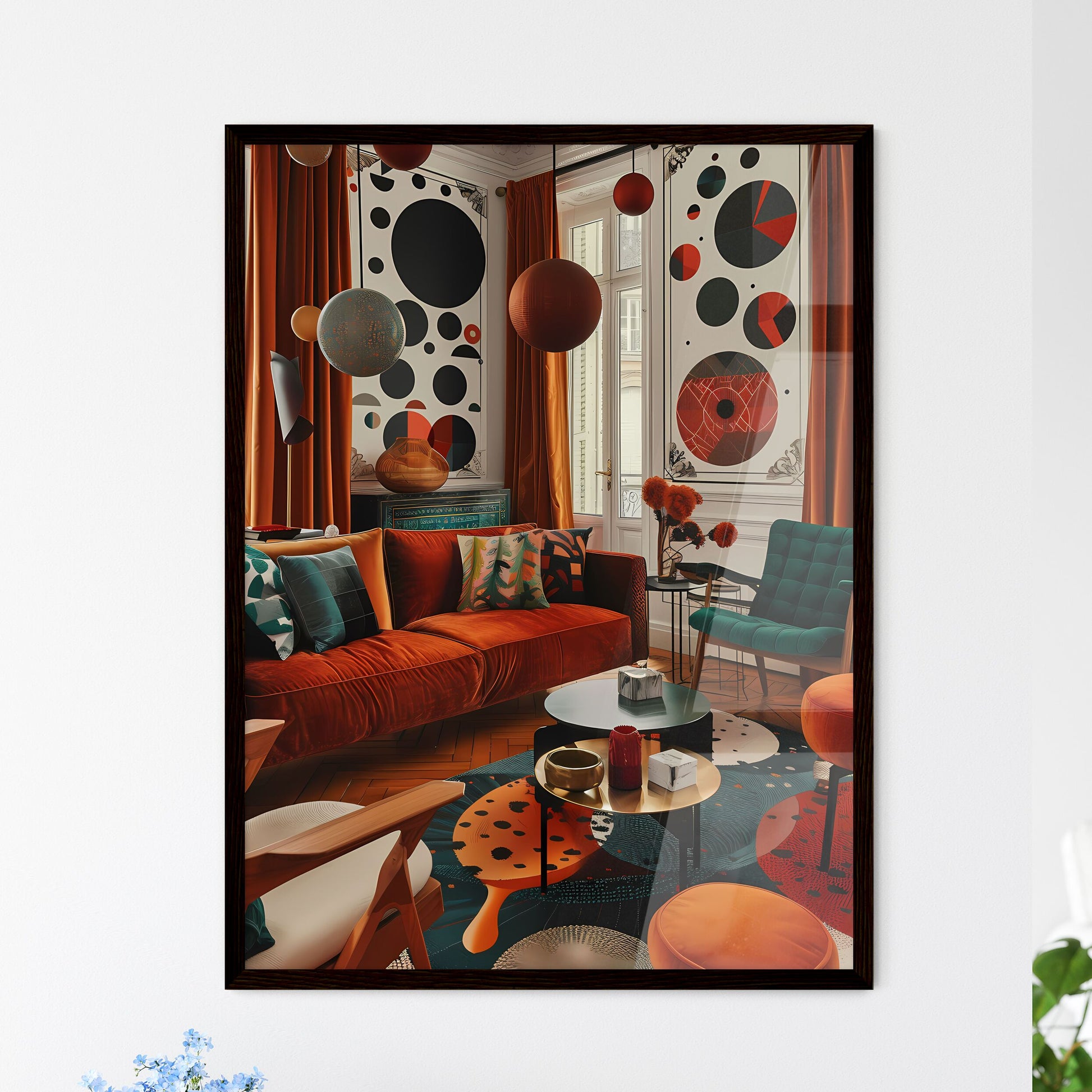 Abstract Art Poster - Framed Art Print