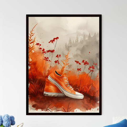 Feminine Birthday Card Painting Featuring Or - Framed Art Print