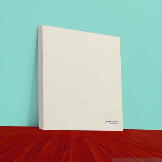 Comayagua Honduras Colorful City Map Canvas Print