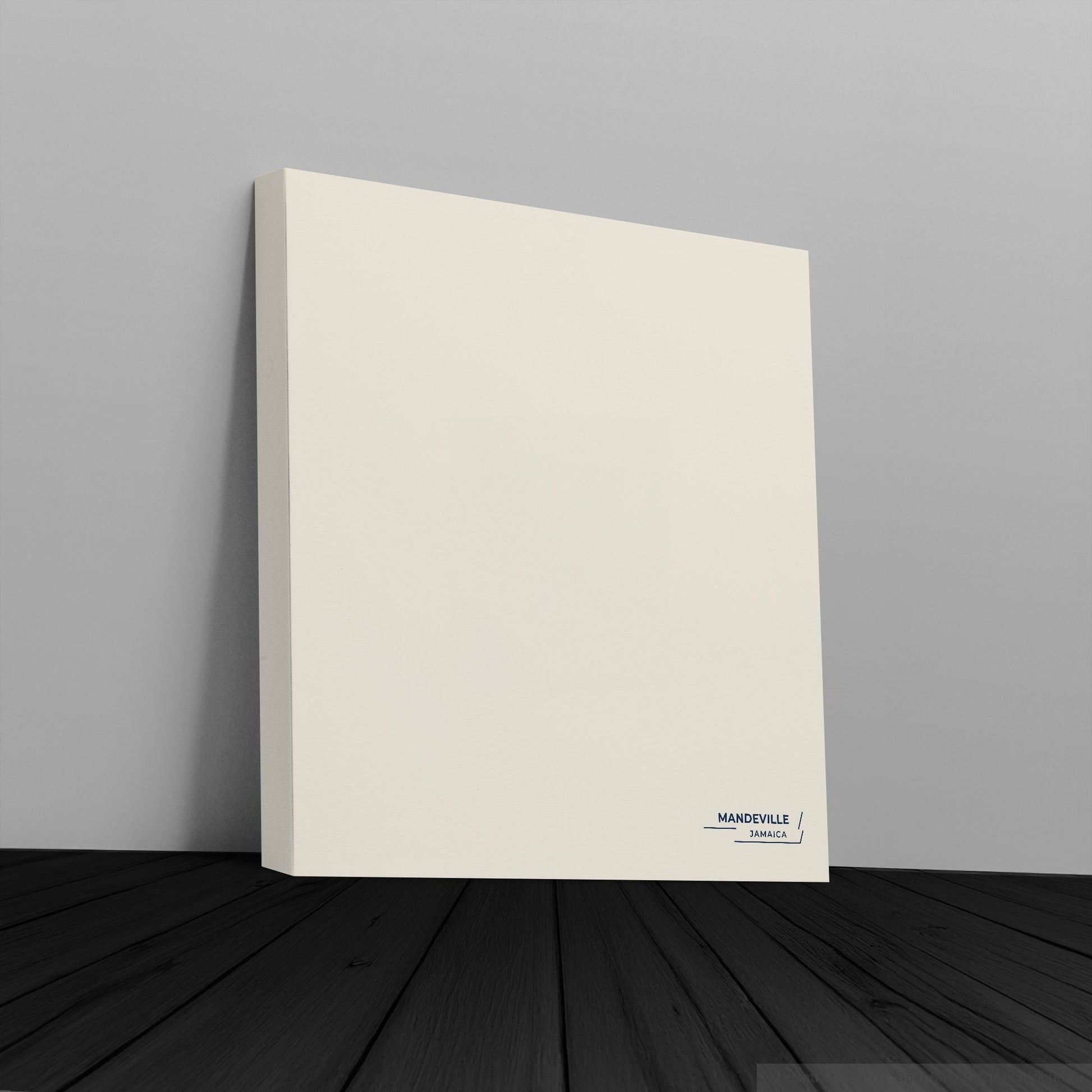 Mandeville Jamaica Colorful City Map Canvas Print