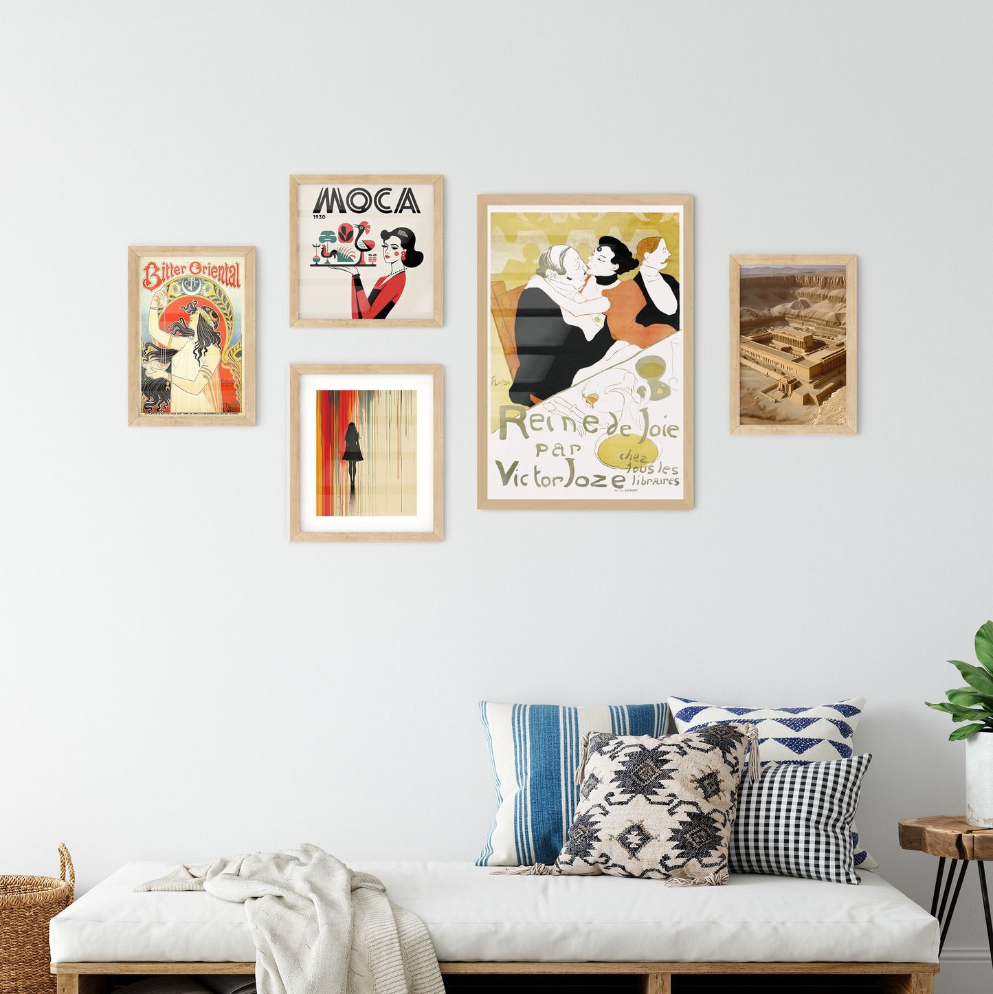Wall Art with Reine de Joie – Henri de Toulouse-Lautrec