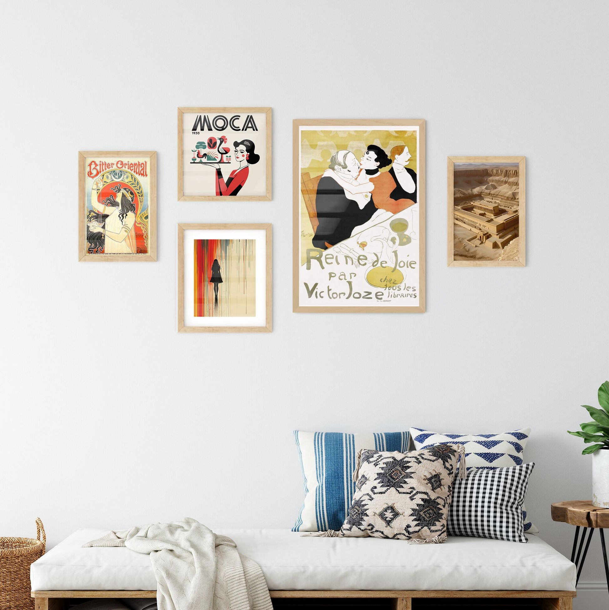 Wall Art with Reine de Joie – Henri de Toulouse-Lautrec