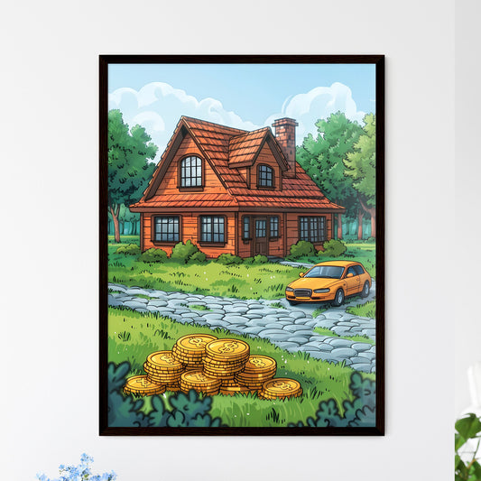 Passive Income from Rental Assets: Earn Regular Income by Leasing Houses, Cars, and More Framed Art