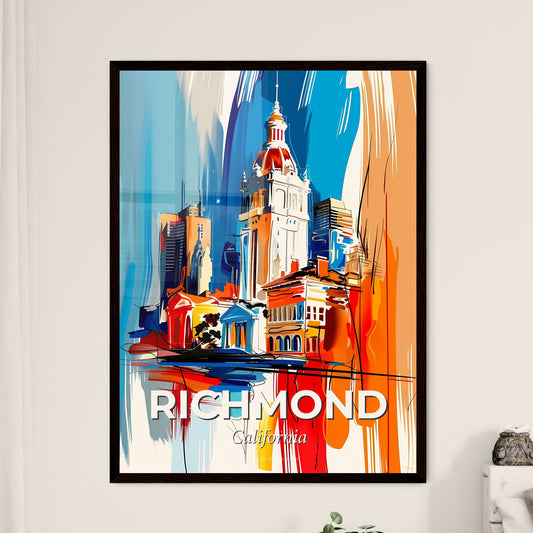 Vibrant Richmond, California - A Painting Of A City