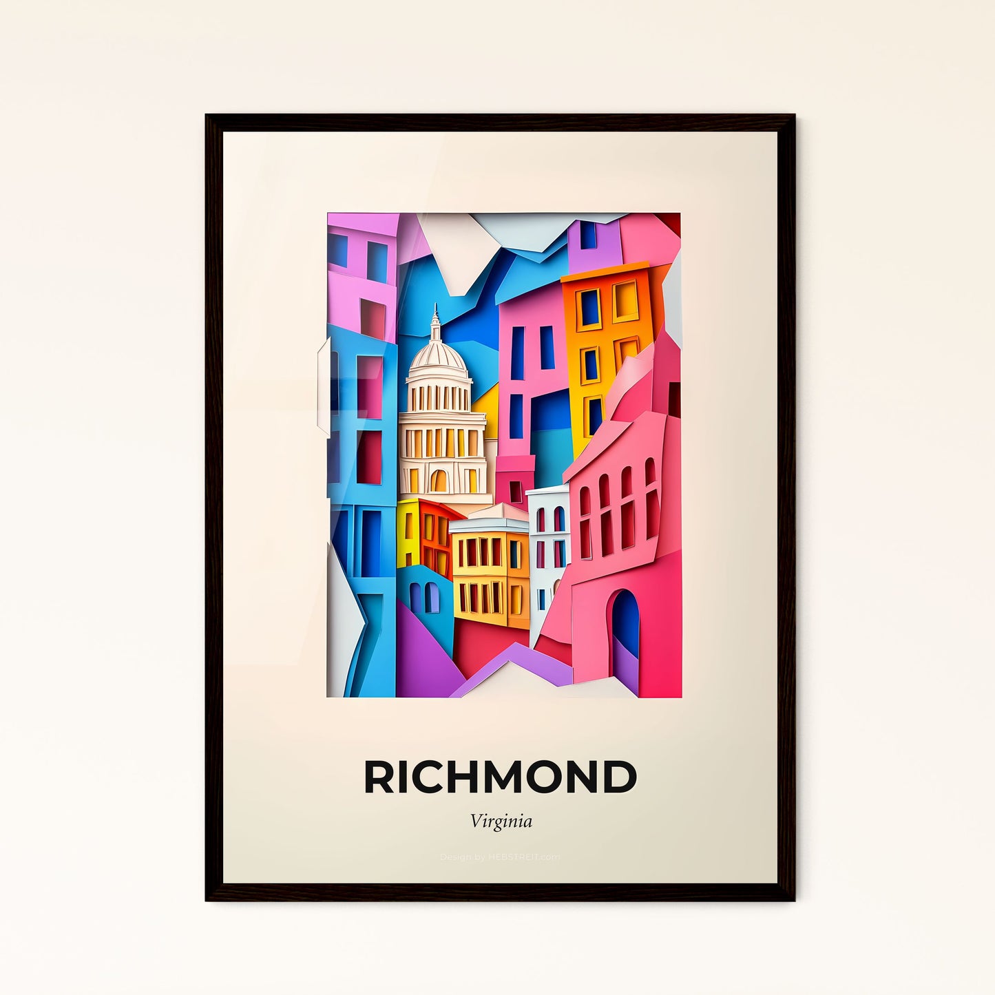 Vivid Richmond, Virginia - a city with a building in the background