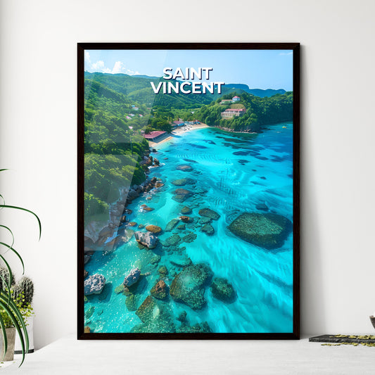 Saint Vincent and the Grenadines - Framed Art Print