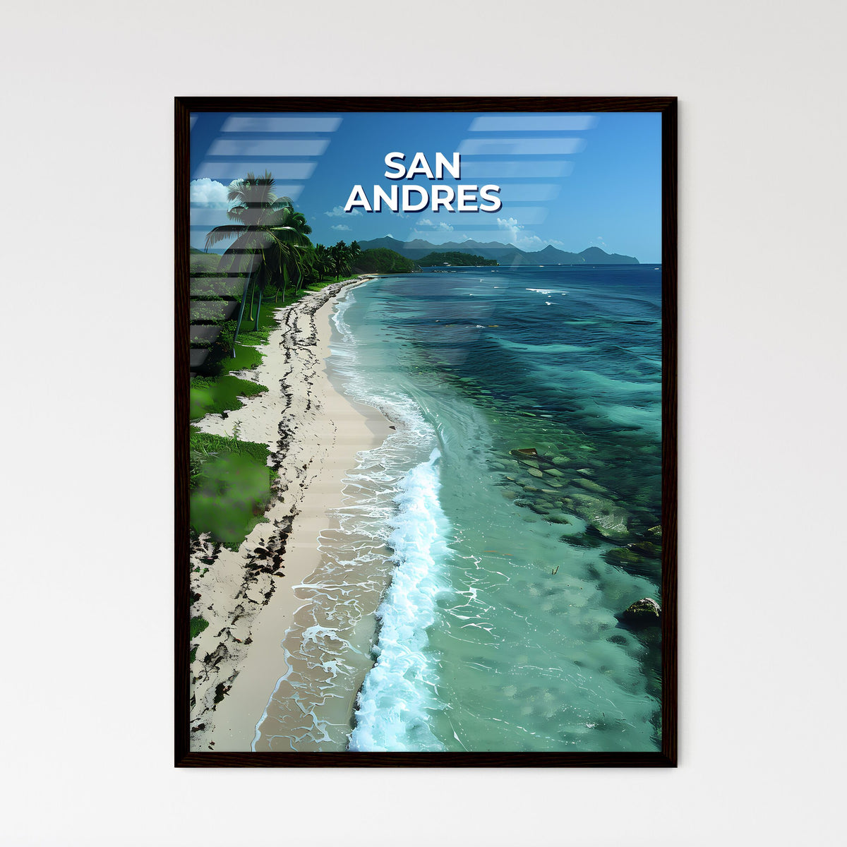Caribbean Paradise - Framed Art Print