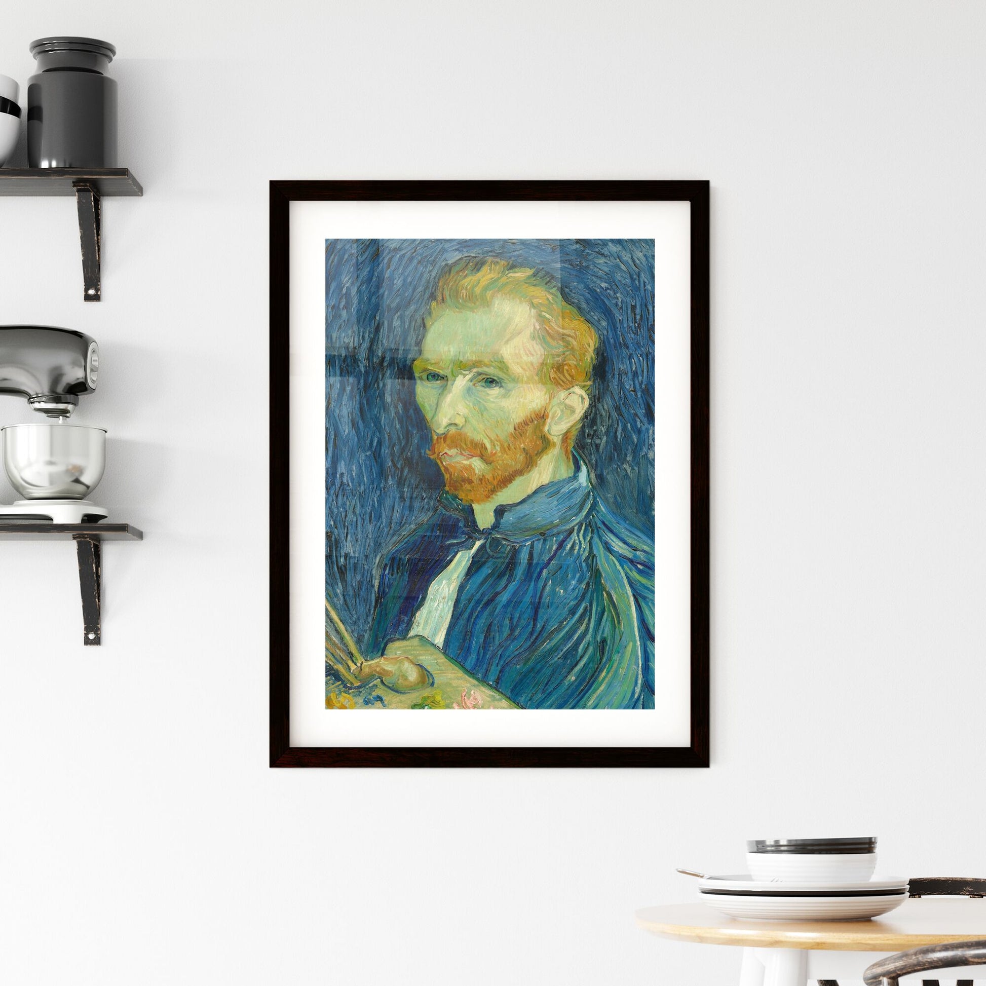 Framed Print of Self-Portrait – Vincent van Gogh