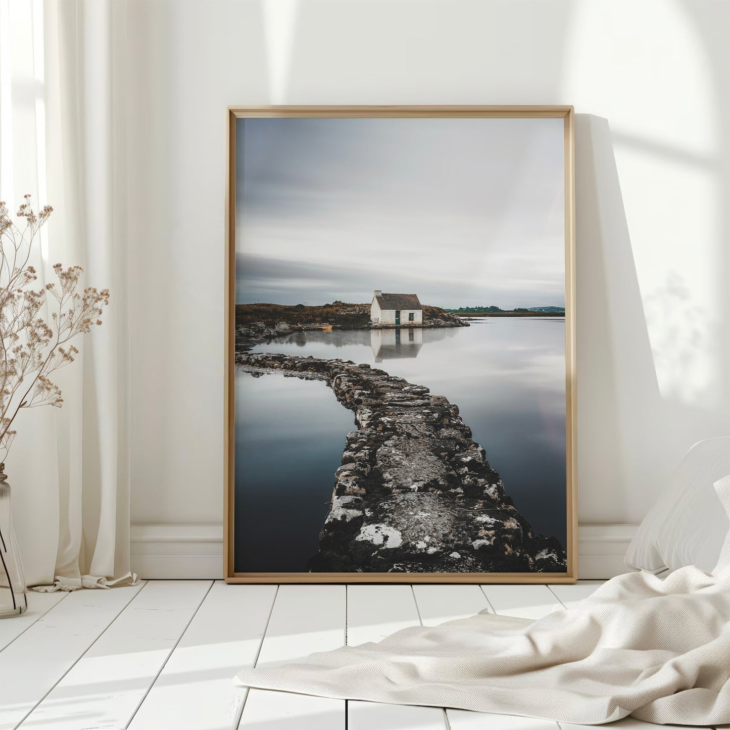 Fisherman's Bothy, Ireland – Galway Landscape Wall Art Print