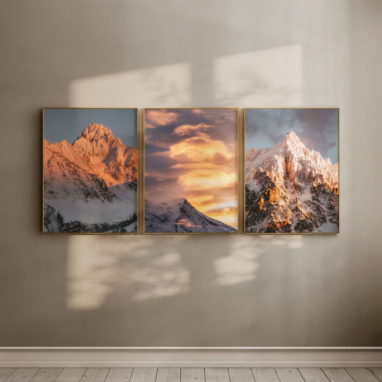Aiguille du Chardonnet, Aiguille du Goûter, and Aiguille du Midi