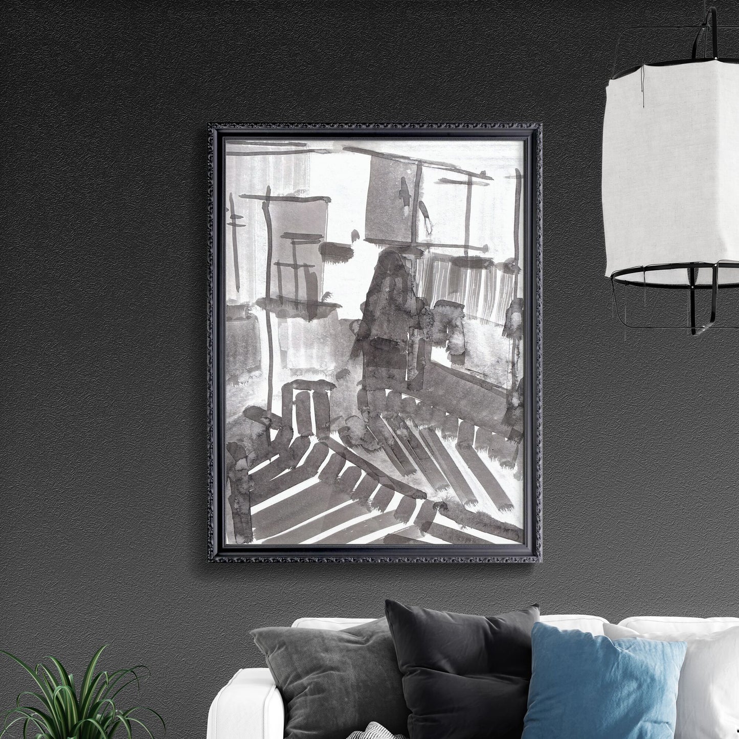 Shadows and Silhouettes: A Monochrome Urban Reverie