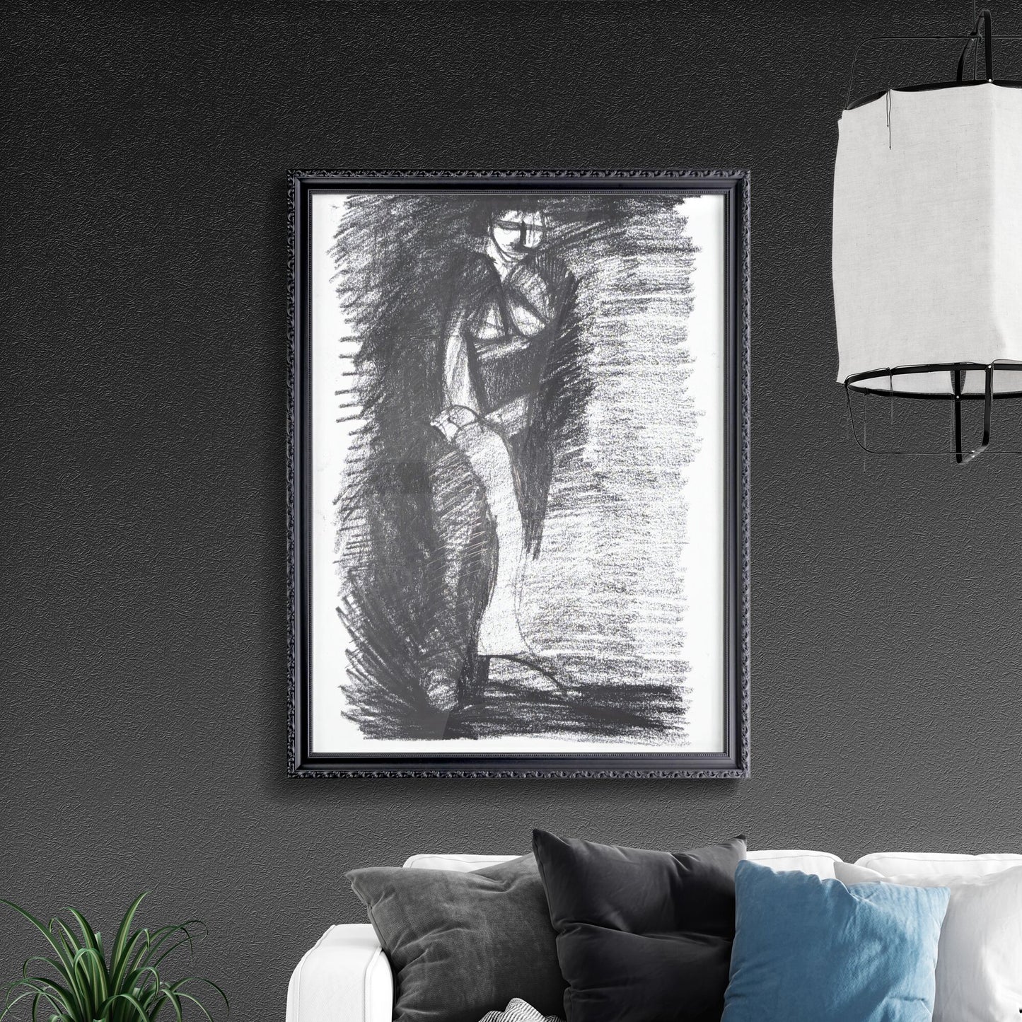 Shadows of Isolation: Embracing the Silence Within the Darkness