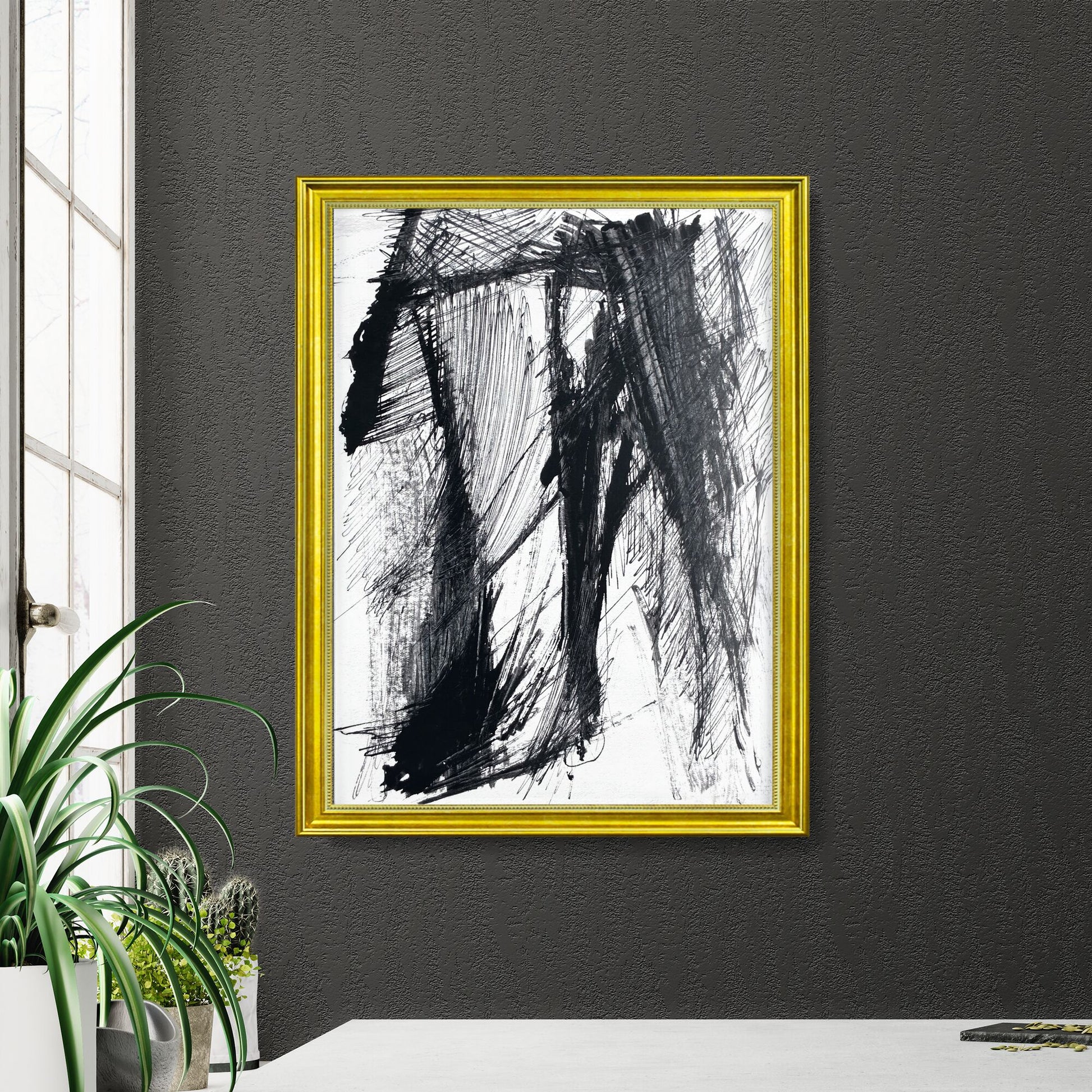 Shadows of Motion: A Dance in Monochrome Textures