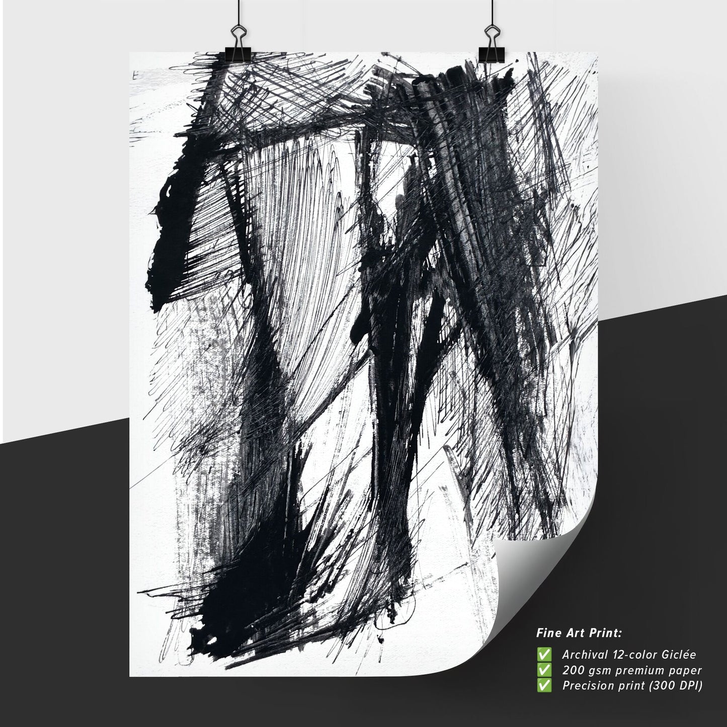 Shadows of Motion: A Dance in Monochrome Textures