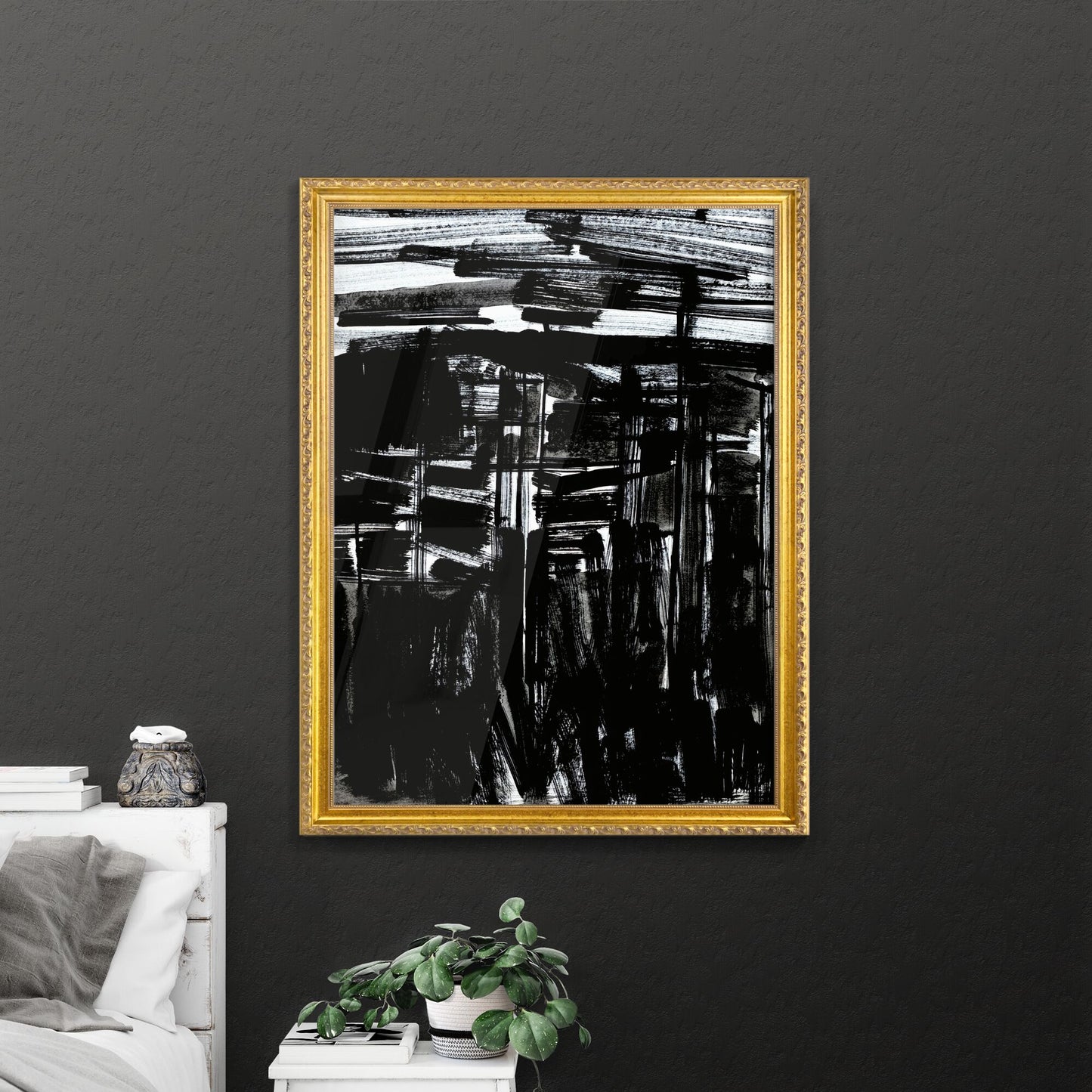 Shadows of Thought: An Exploration in Monochrome Emotion