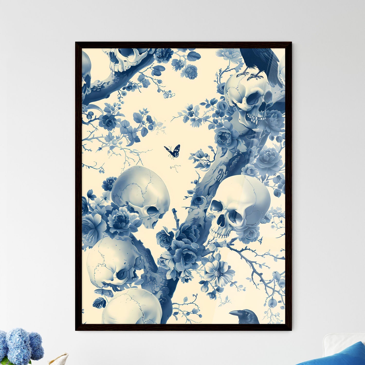 18th Century Blue and White C Wall Art