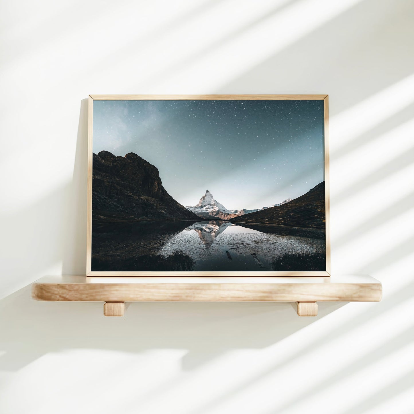 Matterhorn Reflected in Rifflesee, Switzerland