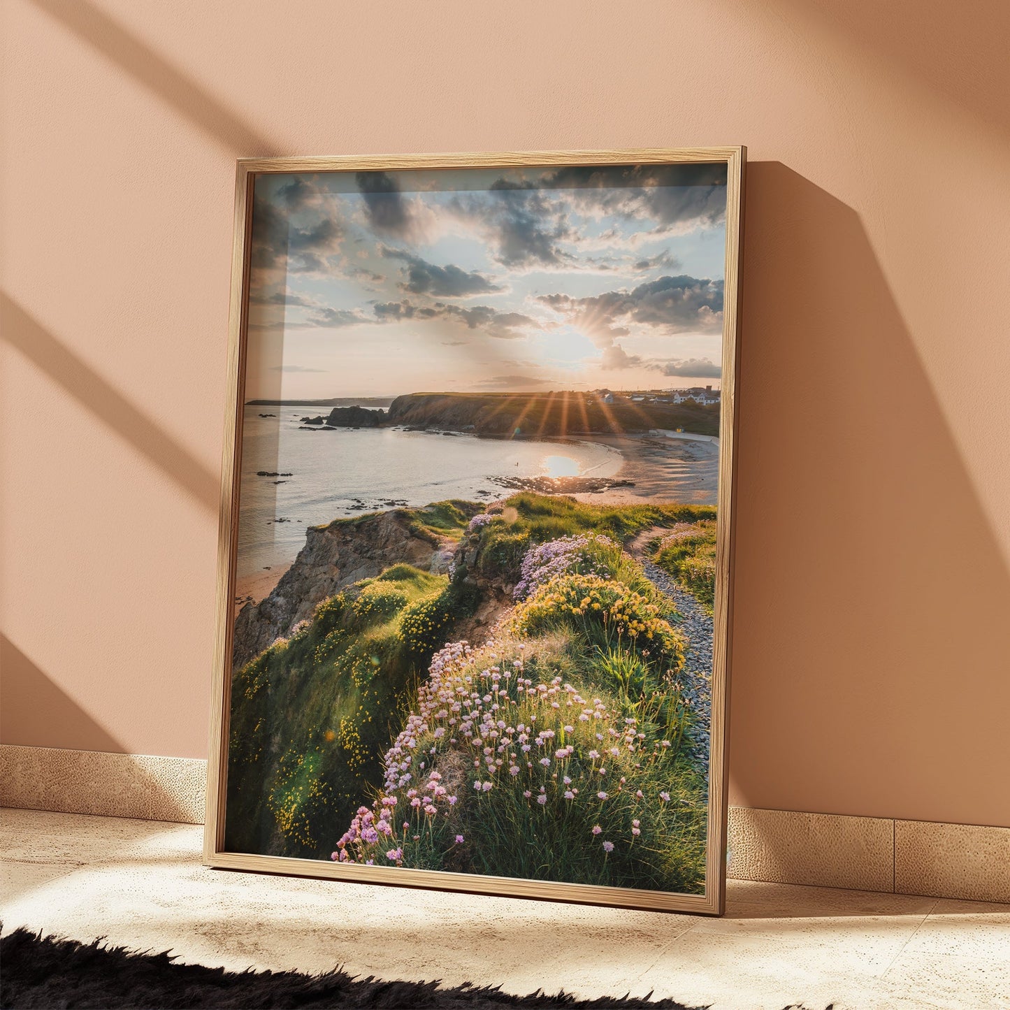 Annestown Beach at Sunrise – Ireland Coastal Wall Art Print