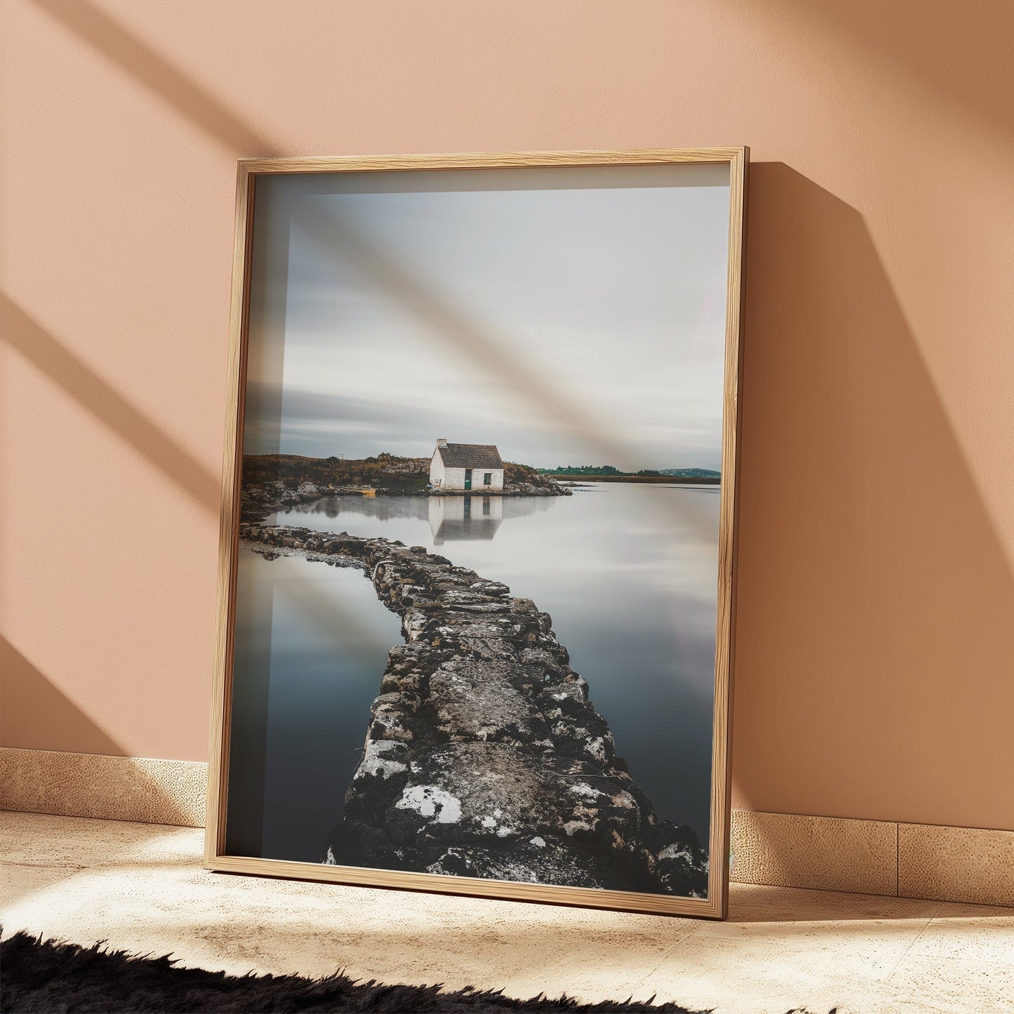 Fisherman's Bothy, Ireland – Galway Landscape Wall Art Print