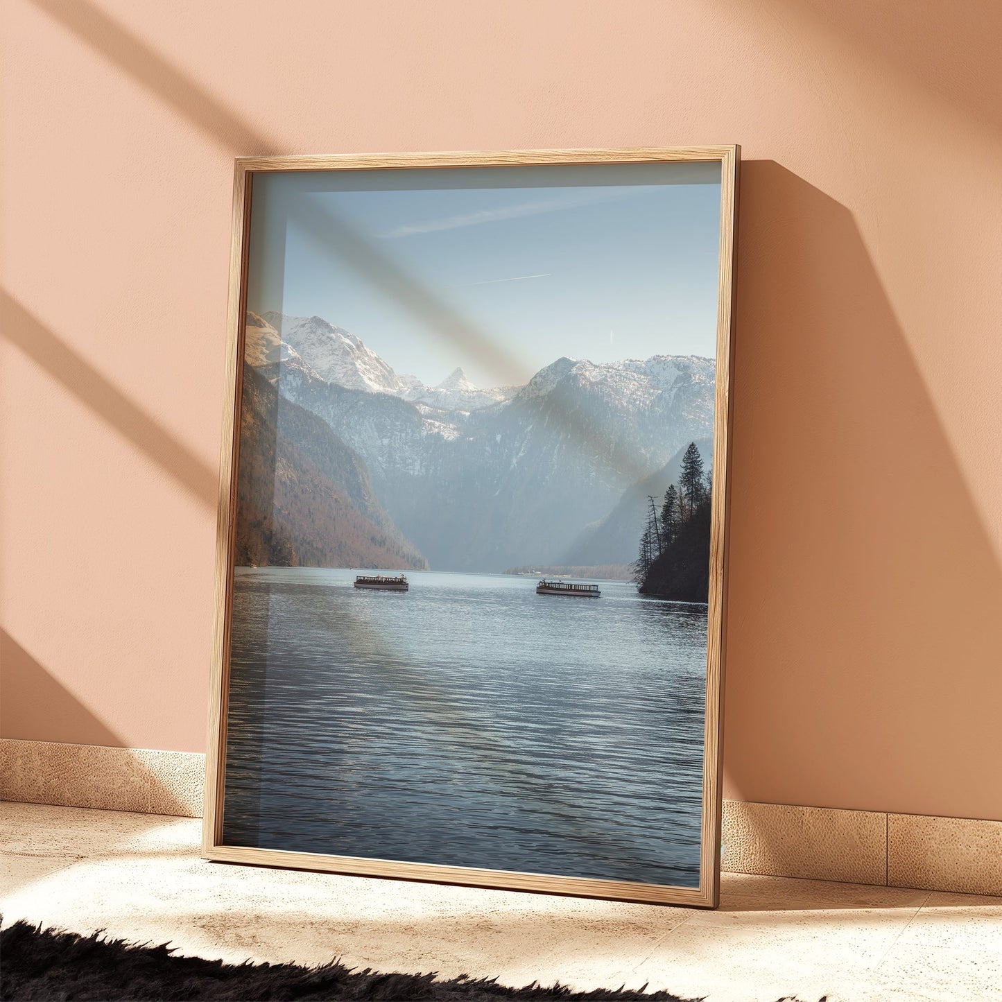 Königssee Wall Art Print – Bavarian Alps Lake –  Mountain Poster