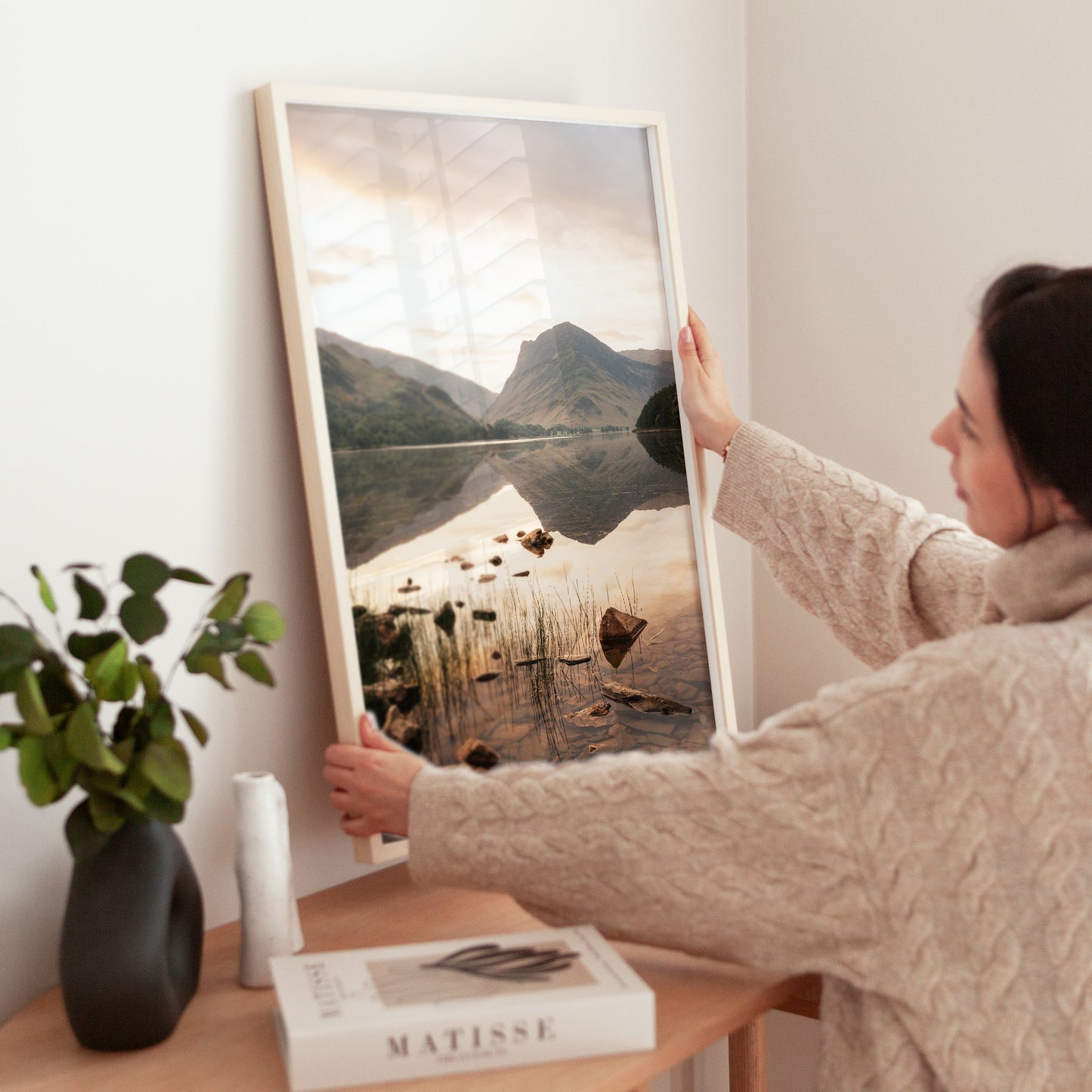 Buttermere Lake District Print – Mountain Landscape Wall Art