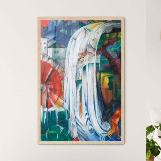 The Bewitched Mill by Franz Marc Art Print