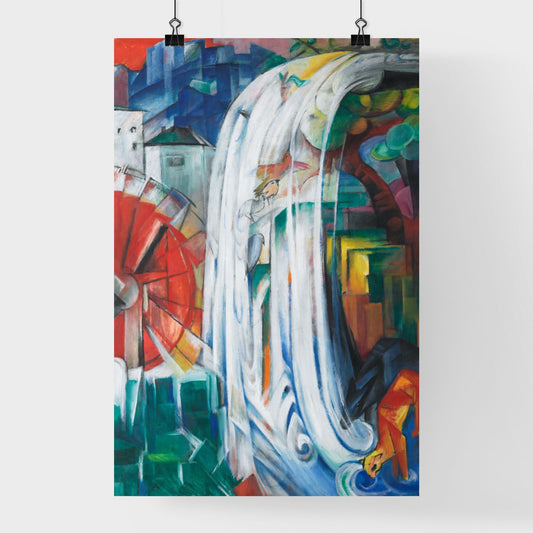 The Bewitched Mill by Franz Marc Poster