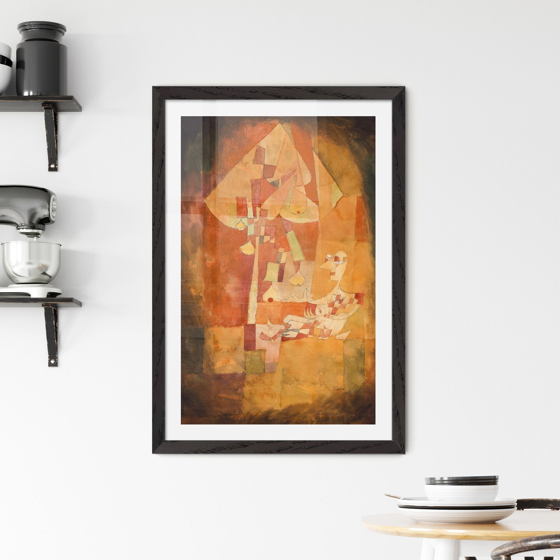 Framed Print of The Man Under the Pear Tree – Paul Klee
