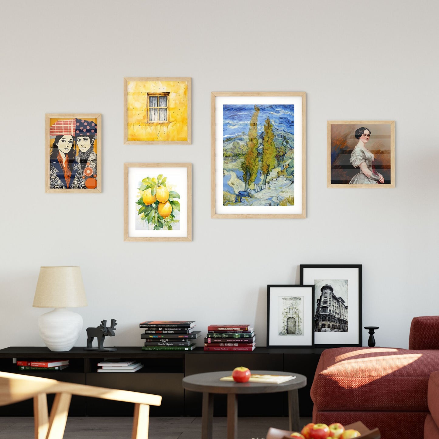 The Poplars at Saint-Rémy by Vincent van Gogh Wall Art